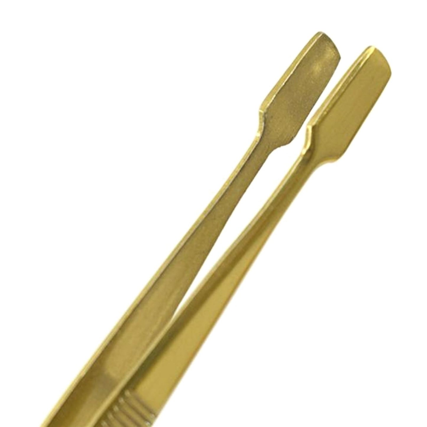 MENGKK Tweezers Professional Eyebrow Tweezer Slanted Puller Stainless Steel Face Nose Hair Remover Excellent Closure Clip Tool(Gold) Beauty and Personal Care MENGKK