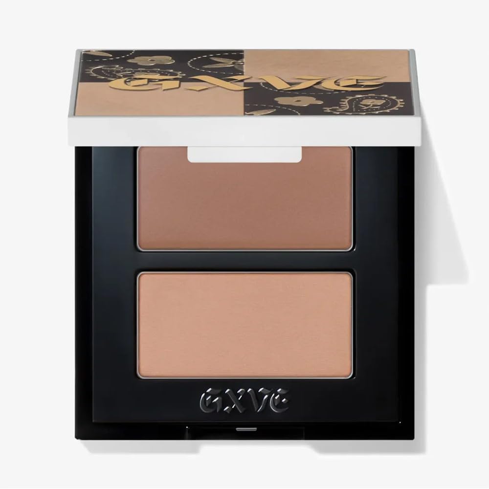 GXVE Pick It Up Cream Contour and Powder Bronzer Duo - Heatin' Up (Fair Shade) Beauty & Personal Care Gwen Stefani