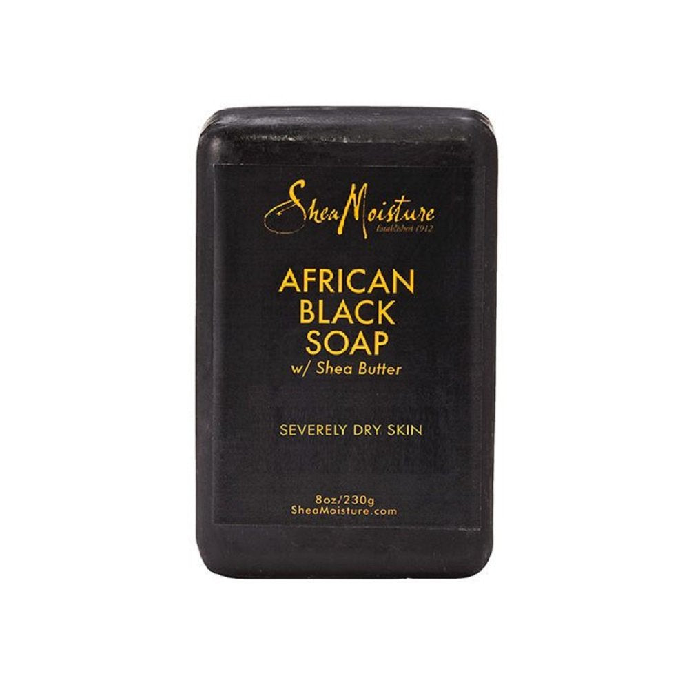 SheaMoisture African Black Soap Bar Soap | Packaging may vary | 8 oz. Beauty & Personal Care Shea Moisture