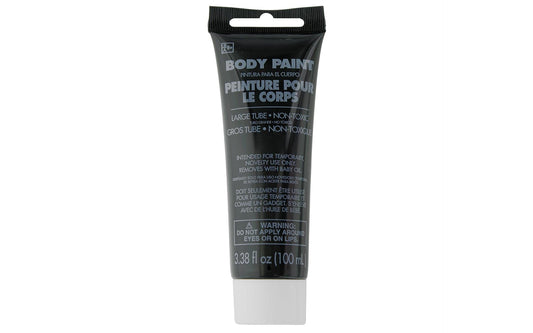 Black Body Paint in Tube- 3.4 oz. | Washable | 1 Pc. Beauty & Personal Care Amscan