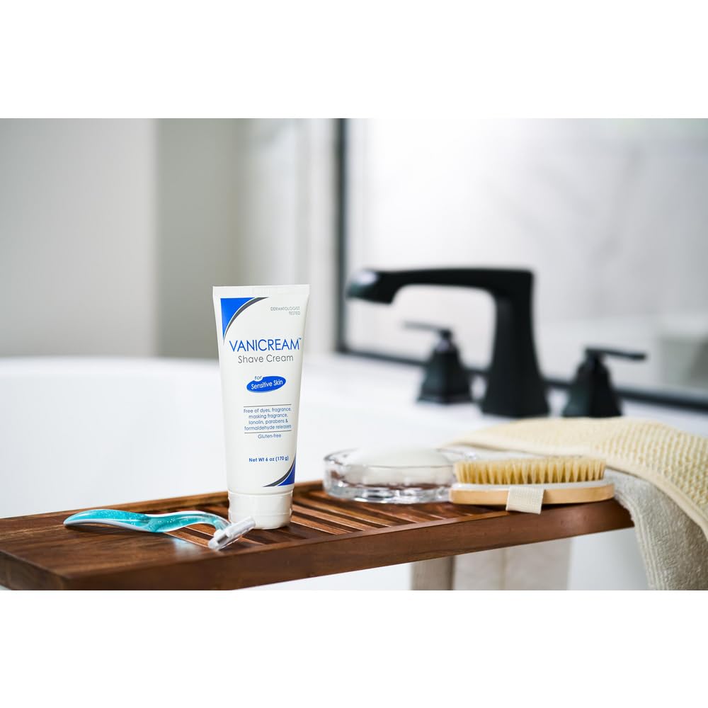 Vanicream Shave Cream For Sensitive Skin 6 oz (Pack of 6) Beauty & Personal Care Vanicream