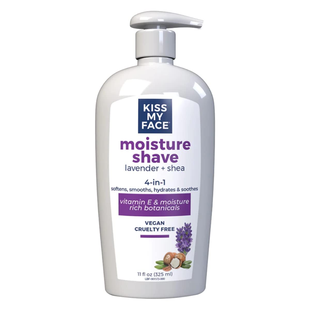 Kiss My Face Moisture Shave, Lavender & Shea 11 oz (Pack of 5) Beauty and Personal Care Kiss My Face