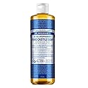Dr. Bronner's - Pure-Castile Liquid Soap (Peppermint, 16 ounce) - Made with Organic Oils, 18-in-1 Uses: Face, Body, Hair, Laundry, Pets and Dishes Beauty & Personal Care Dr. Bronner's
