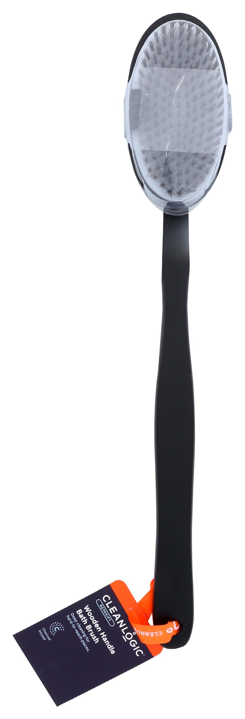 Clean Logic Purifying Charcoal Bath Brush, 1 count Beauty & Personal Care Cleanlogic