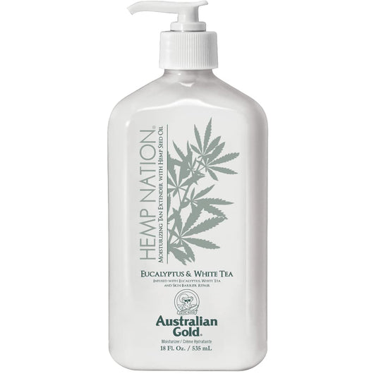Australian Gold Hemp Nation Eucalyptus & White Tea Moisturizing Tan Extender18oz Beauty & Personal Care Australian Gold