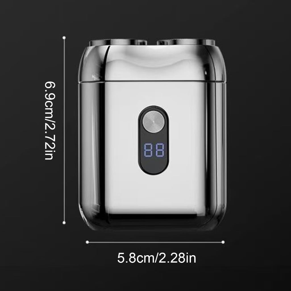 Convenient Double Head Magnetic Charging Shaving Device for Men Entire Body Washable Trimmer for Home Office Or Gym Use Beauty and Personal Care ESTCNK