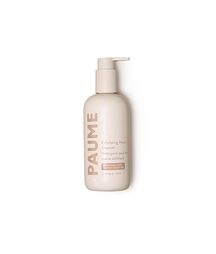 PAUME Exfoliating Hand Cleanser, Silicon Free, Paraben Free, Vegan, Exfoliating Soap with Essential Oils, Hydrating Hand Soap for Gentle Cleanse, 10 Beauty & Personal Care PAUME