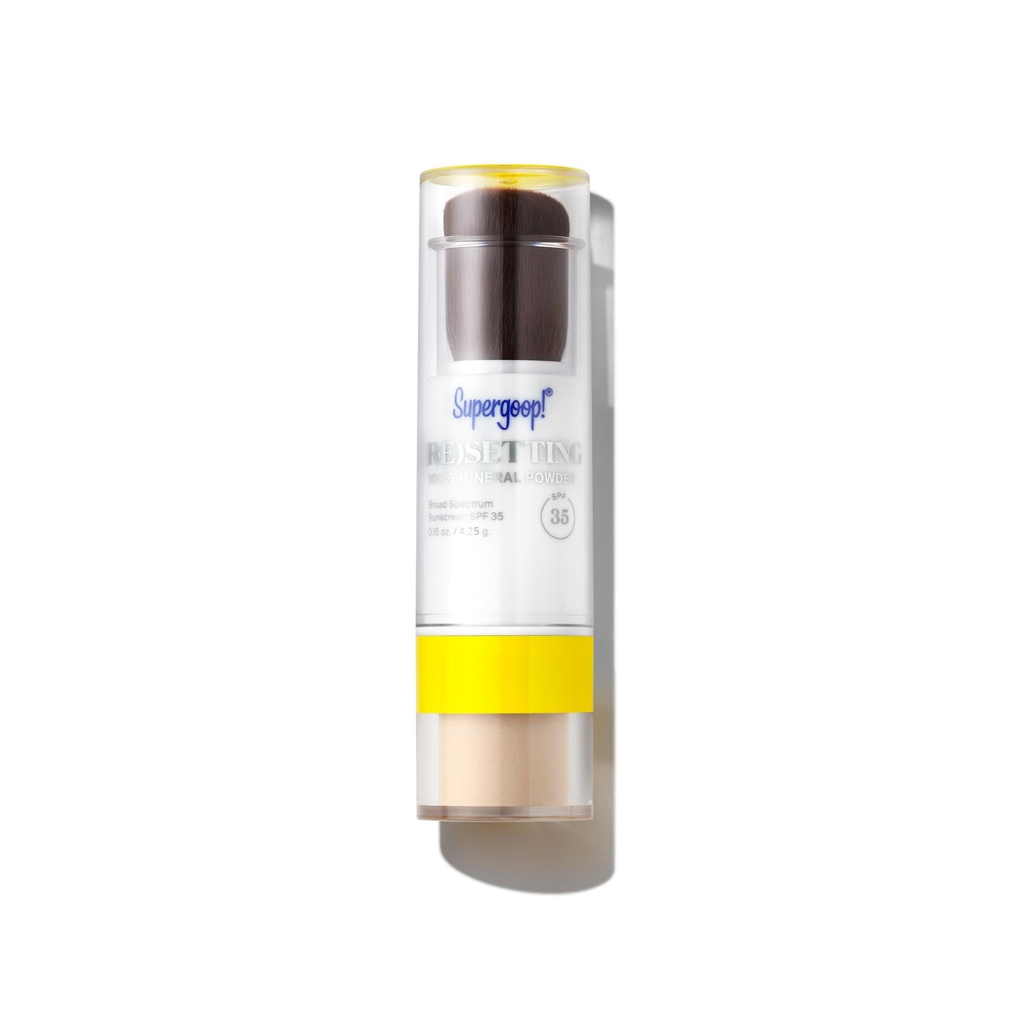 Supergoop! (Re)setting 100% Mineral Powder For Makeup, Translucent - 0.15 oz - Broad Spectrum SPF 35 PA+++ Sunscreen - With Ceramides, Olive Beauty & Personal Care Supergoop!