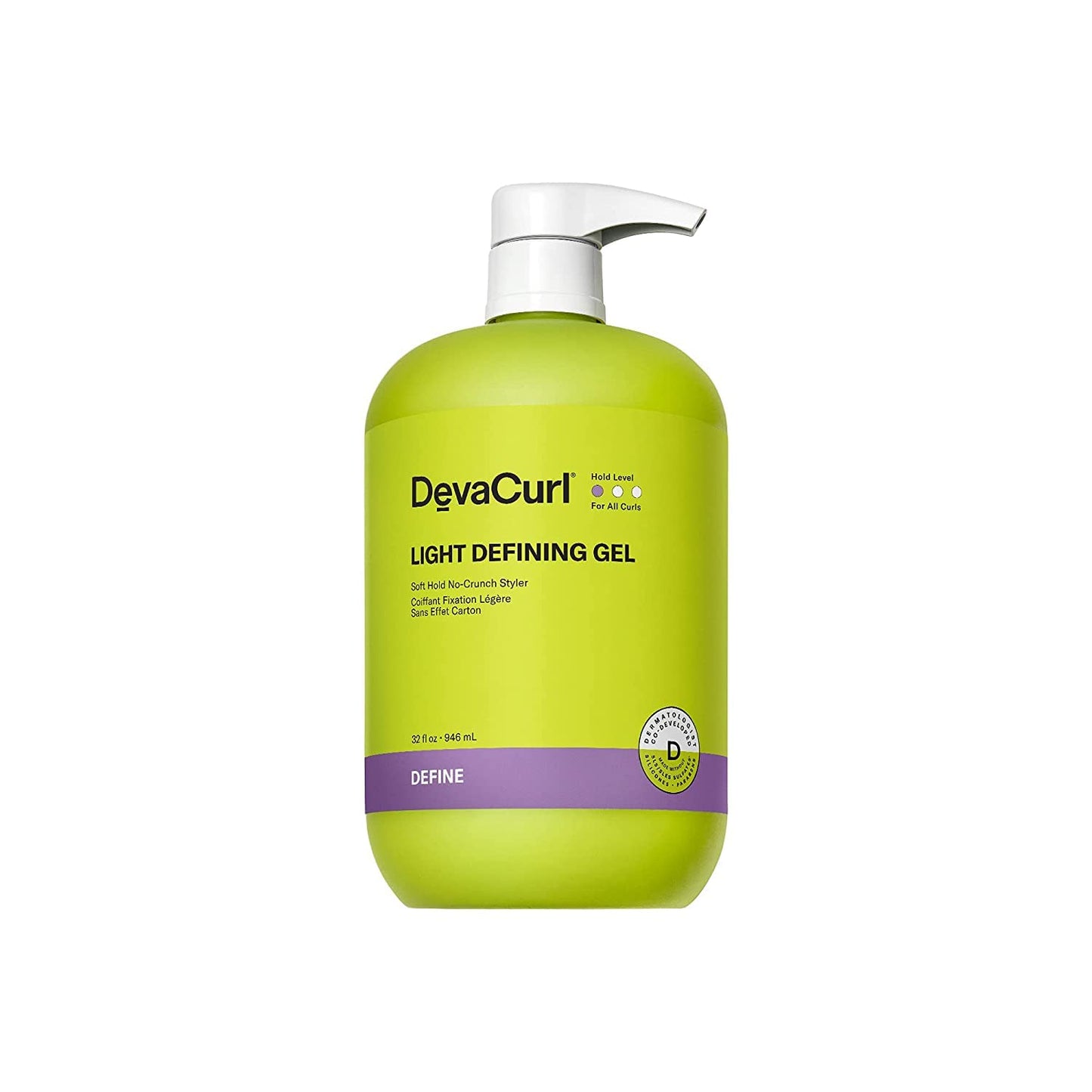 DevaCurl Light Defining Gel Soft Hold Non-Crunch Styler, Bright Breeze, 32 fl. oz Beauty & Personal Care DevaCurl