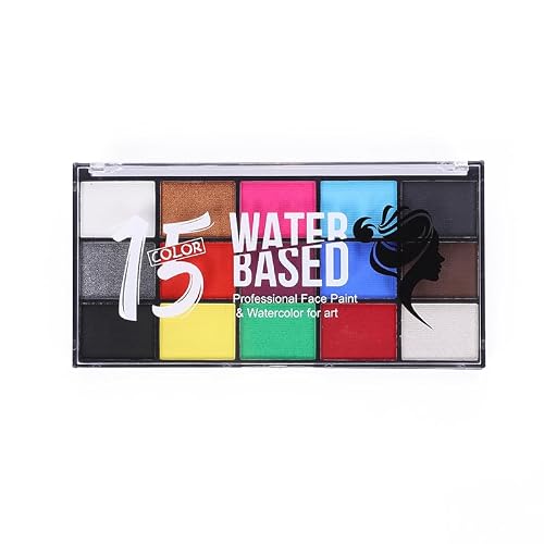 Water based colors painted body and face (WTCOLOR11) Beauty & Personal Care MayGirl