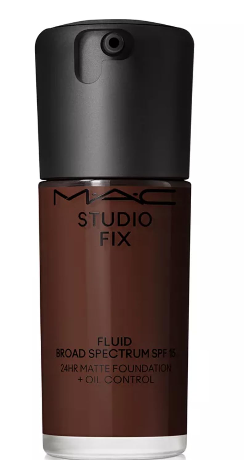 MAC Studio Fix Fluid Foundation, SPF 15, 24HR Matte, Oil Control, NW60 Beauty & Personal Care MAC