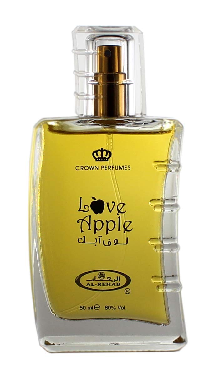 Love Apple Spray - Eau De Parfum Natural Spray (50ml/1.65fl.oz.) by Al-Rehab - 2 pack Beauty & Personal Care Al-Rehab