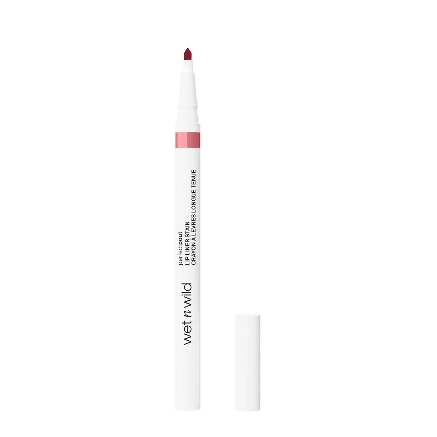 wet n wild Perfect Pout Lip Liner Stain, Long-Lasting Transfer-Proof Formula with Blade-Like Applicator for Precision & Full Lip Coverage, Vegan Beauty & Personal Care wet n wild
