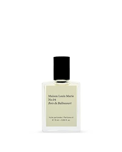 Maison Louis Marie - No.04 Bois de Balincourt Natural Roll-On Perfume Oil | Luxury Clean Beauty + Non-Toxic Fragrance (0.5 fl oz | 15 ml) Beauty & Personal Care Maison Louis Marie