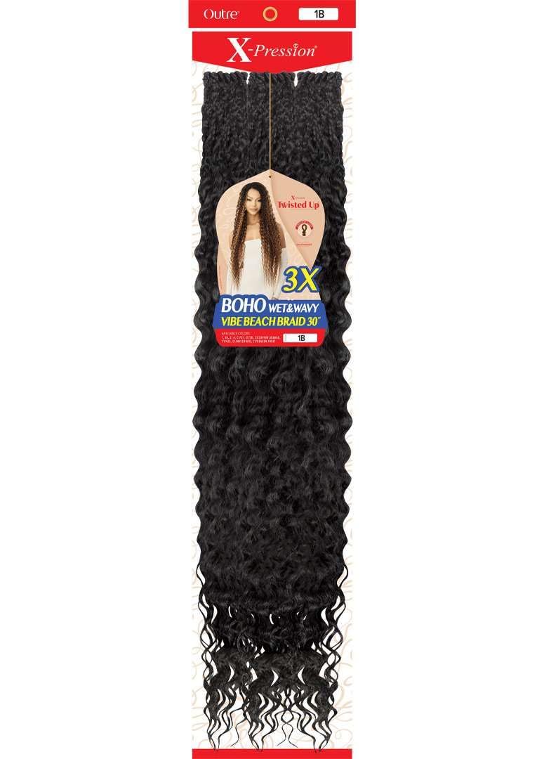 Outre X-Pression - Twisted Up - Boho Wet & Wavy Vibe Beach Braid 30" 3X (CT/425)