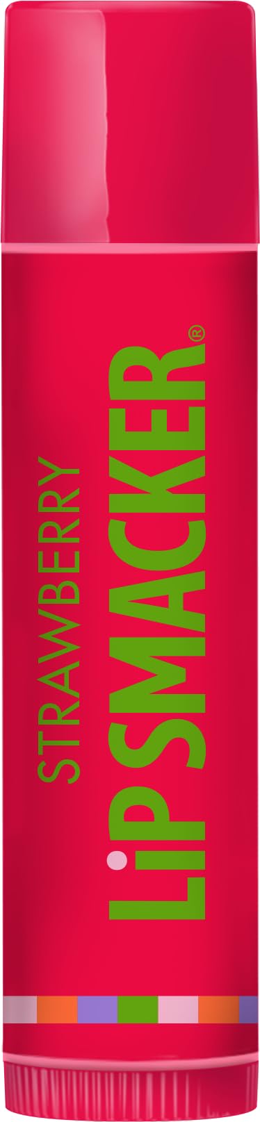 Lip Smacker Strawberry Lip Balm, 0.14 oz (Pack of 12) Beauty & Personal Care Lip Smacker