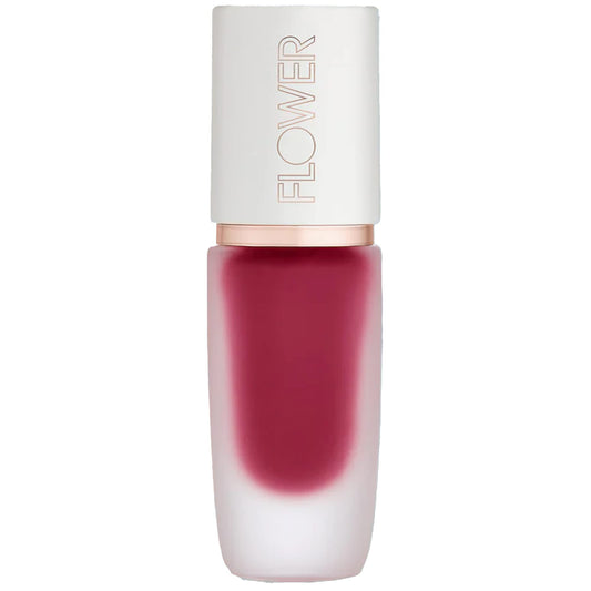 FLOWER BEAUTY By Drew Barrymore Perfect Pout Lip Color - Soft Matte Finish - Liquid Lipstick - Comfortable + Lightweight Feel (Punch) Beauty & Personal Care FLOWER