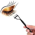 Eye Brow Brush Comb,Eyelash Comb Eyebrow Brush with Steel Needle Mascara Eyebrow Brush for Curling Iron with Eyelash Comb Makeup Brush Tool Beauty & Personal Care Yinhing