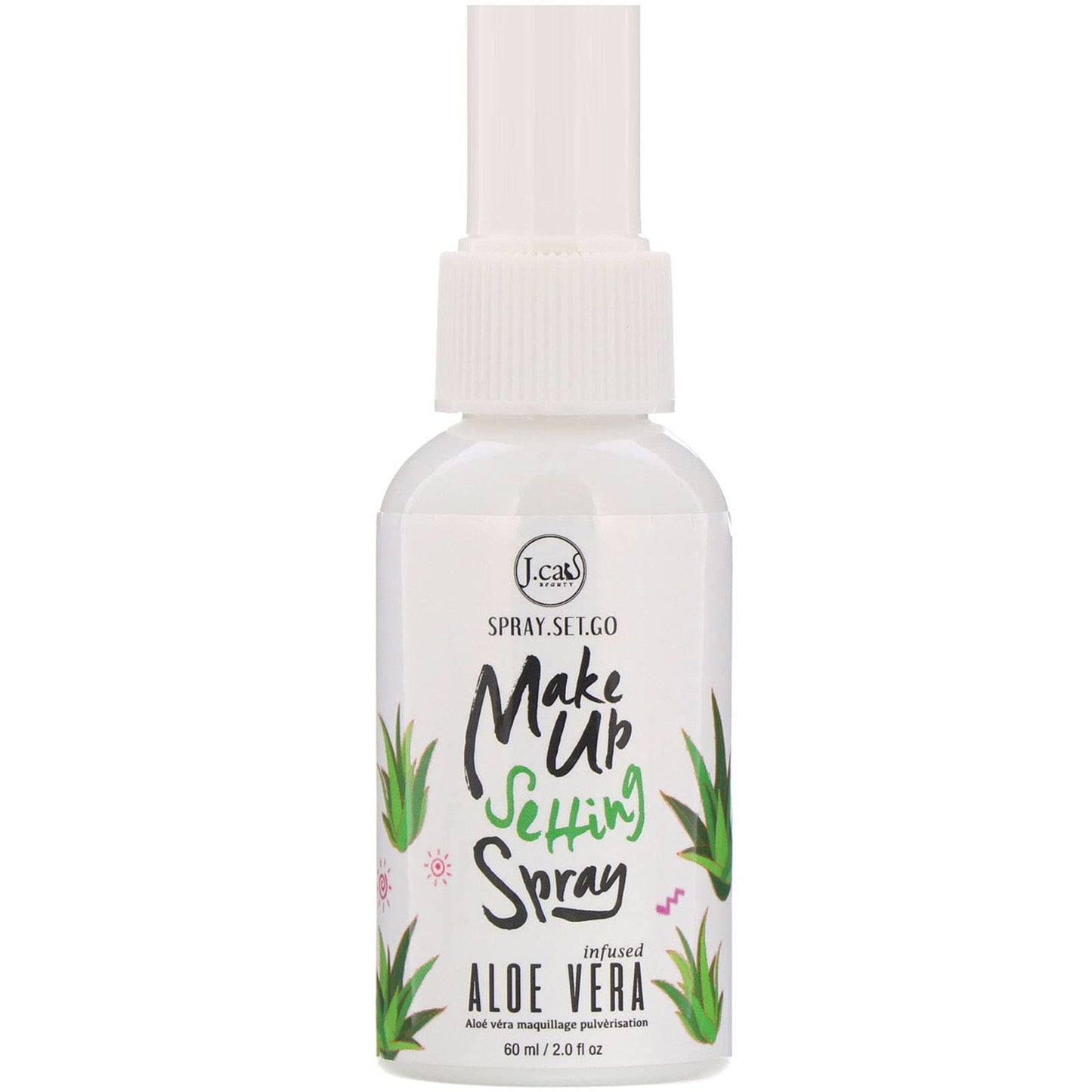 J.CAT BEAUTY Spray, Set, Go Setting Spray - Aloe Vera Beauty & Personal Care J.CAT BEAUTY