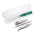 Tweezerman Emerald Shimmer Nail Care Set Beauty & Personal Care Tweezerman