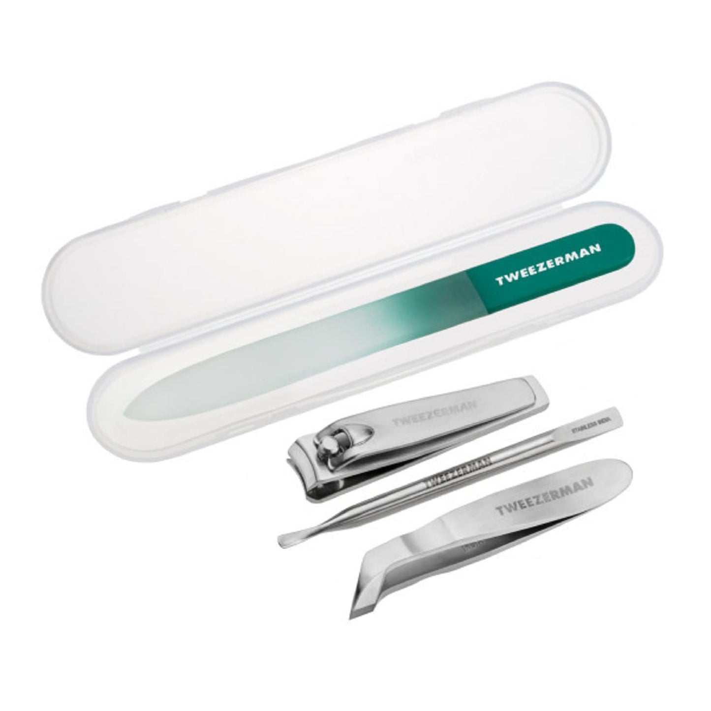 Tweezerman Emerald Shimmer Nail Care Set Beauty & Personal Care Tweezerman