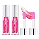 Fovcos Hydrating Lip Glow Oil, Moisturizing Lip Glow Oil, Lip Plumper Gloss, Transparent Lip Gloss, Lip Oil, Plumping Lip Oil, Lip Balm, Tinted Lip Beauty & Personal Care Fovcos