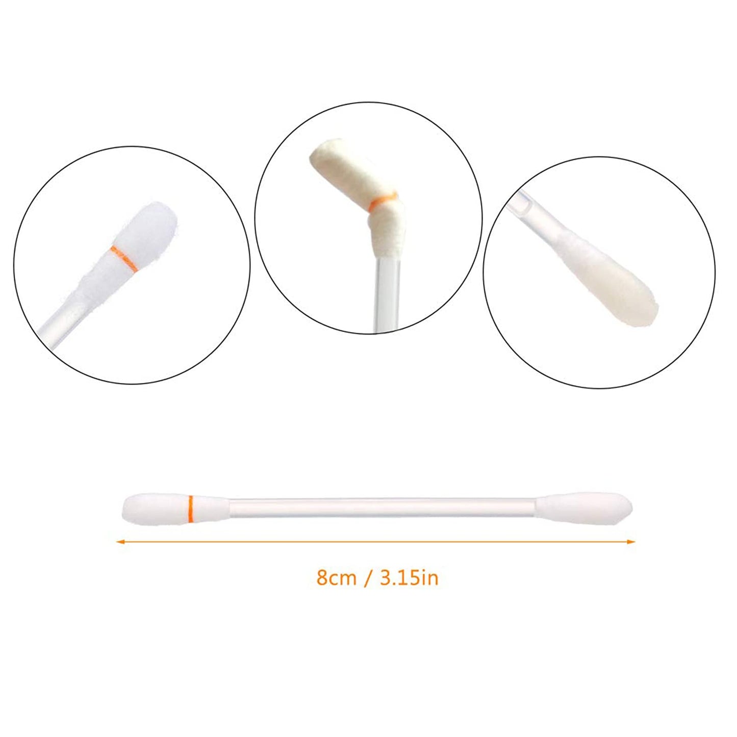 Teeth Whitening Vitamin E oil Applicators to Moisturizing & Healing Lip and Gum during, Smooth Skin & Improve Skin Resistance 100 pack Beauty and Personal Care HUNWEY