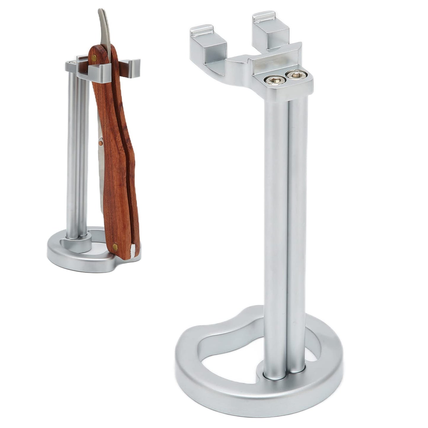 Razor Holder, Safety Razor Stand Razor Holder Stainless Steel Universal Men Shaving Brush Drying Stand, Use Modern Design, Provide Simple Mechanical Beauty and Personal Care YUYTE