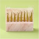 Dust-proof Tweezers Holder Lash Extension Supply Stand Holder, 8 Holes Tweezers Storage Holder for Eyelash Extensions Supplies Acrylic Display Stand Beauty & Personal Care LIXIMMAZN