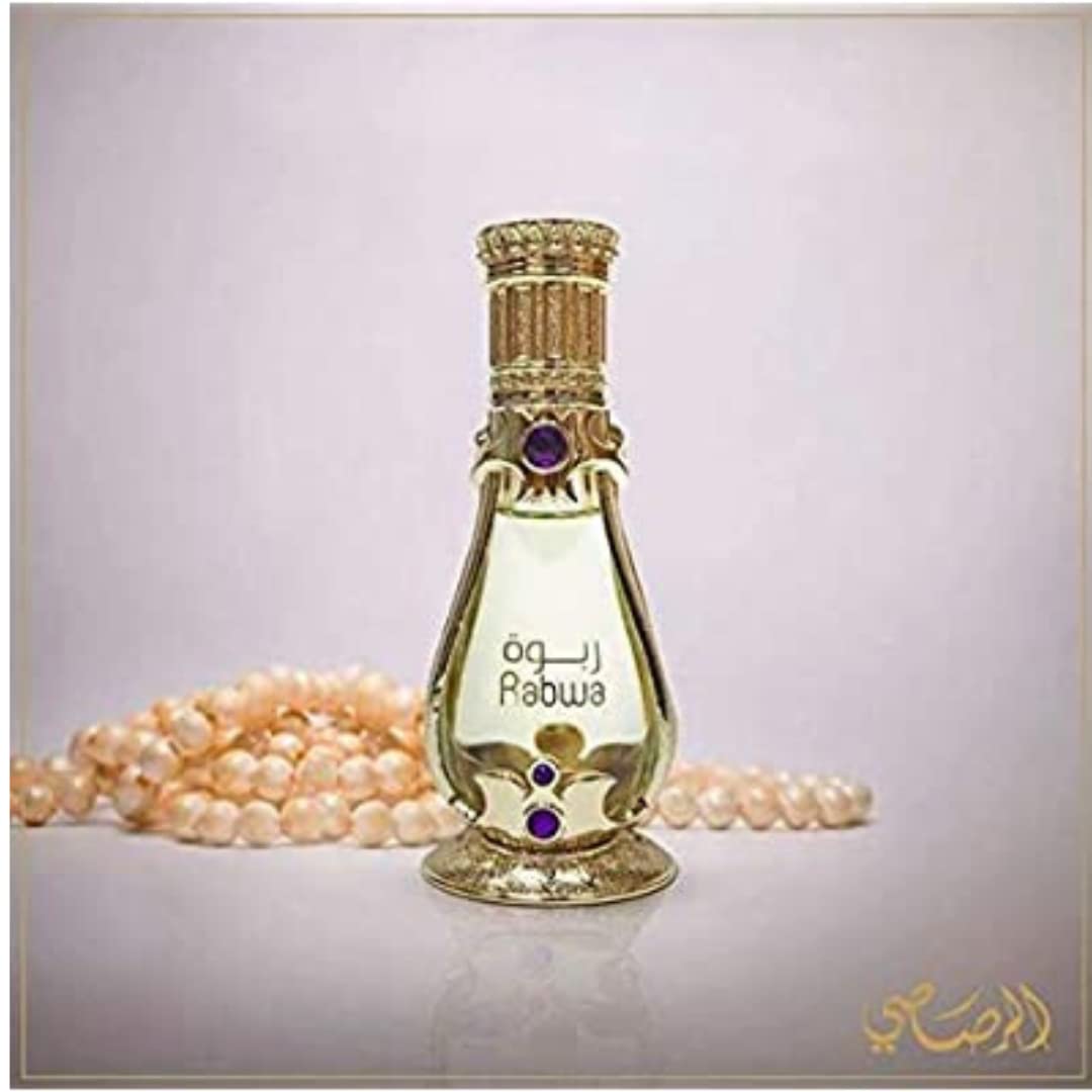 RASASI Rabwa for Men and Women Unisex 19ml(0.6 oz) | Concentrated Perfume Oil | Smooth Woody and Patchouli Notes Enhanced by Bergamot | Elegant Bottle Beauty & Personal Care RASASI