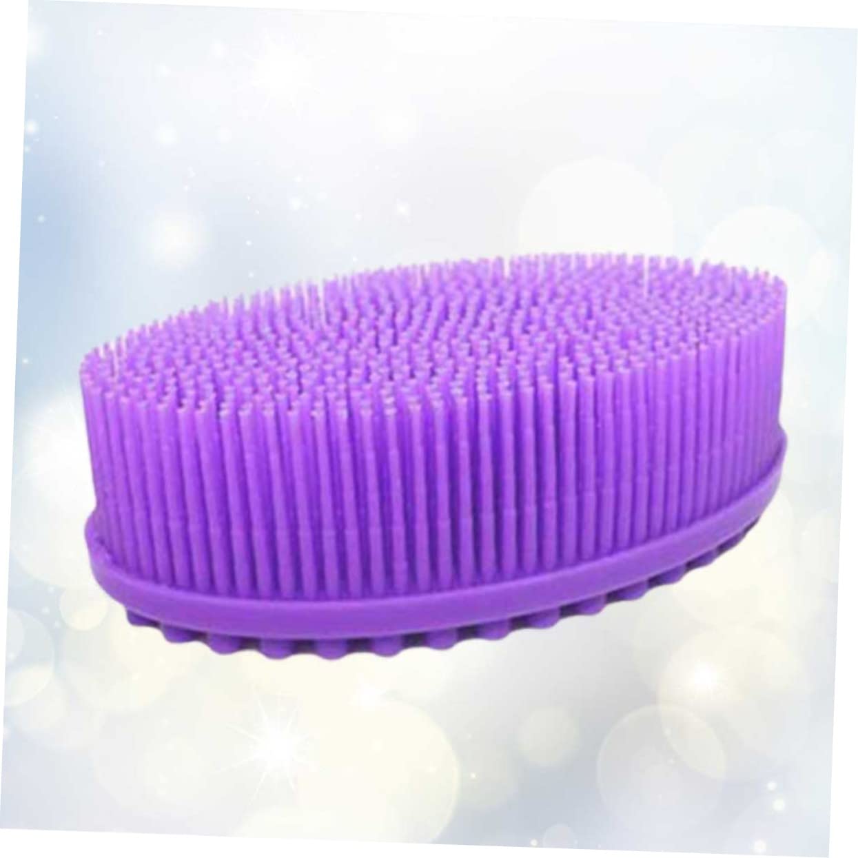 Ipetboom Silicone Body Hair Shampoo Brush with Soft Food Grade Silicone Tentacles Bathing Scrubber for Gentle Scalp Massage and Exfoliation Portable Beauty and Personal Care Ipetboom