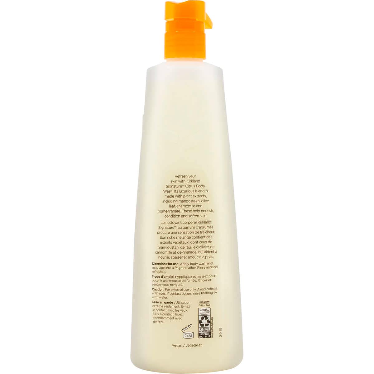 Kirkland Signature Liquid Body Wash, Natural Citrus, 27 fl oz, 2-count Beauty & Personal Care Kirkland