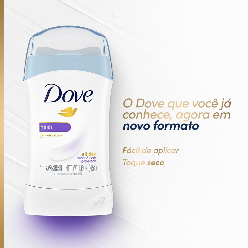 Dove Invisible Solid Deodorant, Fresh - 1.6 Oz Beauty and Personal Care Dove