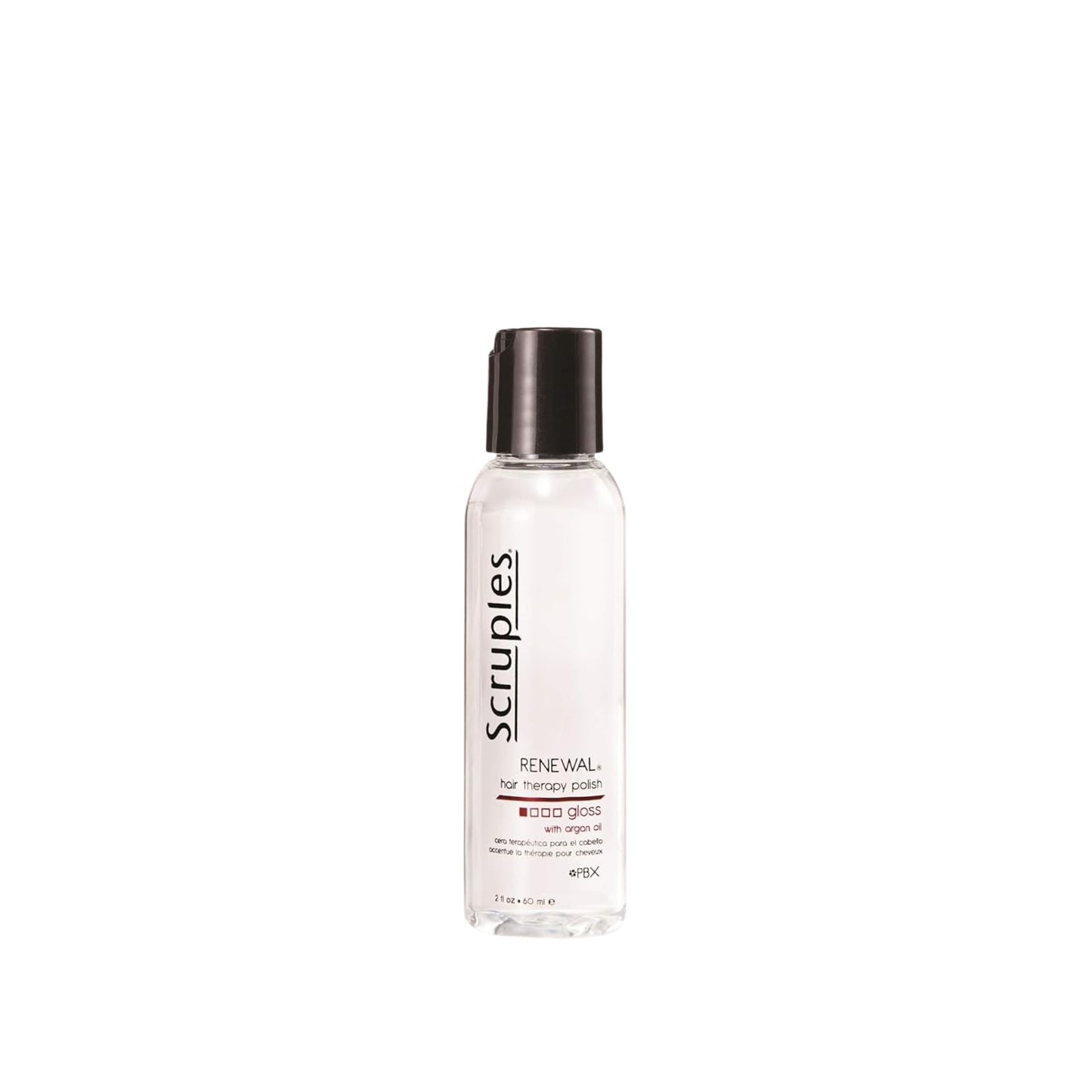 Scruples Renewal Therapy Hair Gloss - Argan Oil Hair Serum for Shine, Moisture & Frizz Control - Instantly Restores Dry, Lifeless Strands (2 oz) Beauty & Personal Care Scruples