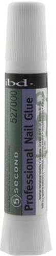 Ibd 5 Second Professional Nail Glue, 0.07 oz (Pack of 6) Beauty & Personal Care IBD