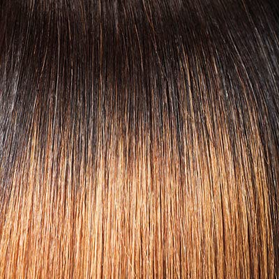 Outre Premium 100% Human Hair Weave PURPLE PACK YAKI 10" (T1B/30)