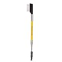 Bdellium Tools Professional Makeup Brush - Studio Series 725 Double End Metal Comb/Lash - With Soft Synthetic Fibers, For Prep Eyelashes (Yellow, 1pc) Beauty & Personal Care BDELLIUM TOOLS