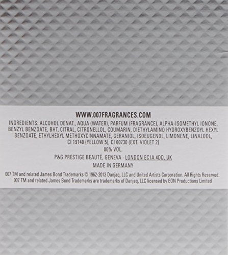 James Bond 007 Quantum Eau De Toilette Spray, 1.7 Ounce Beauty & Personal Care James Bond