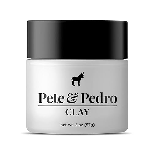 Pete & Pedro HAIR STYLING CLAY - Medium Hold, Matte Finish, Low Shine Styling Clay for Men, Ideal for Hairstyling Medium, Messy, Fine Thinning Hair Beauty & Personal Care Pete & Pedro