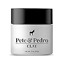 Pete & Pedro HAIR STYLING CLAY - Medium Hold, Matte Finish, Low Shine Styling Clay for Men, Ideal for Hairstyling Medium, Messy, Fine Thinning Hair Beauty & Personal Care Pete & Pedro