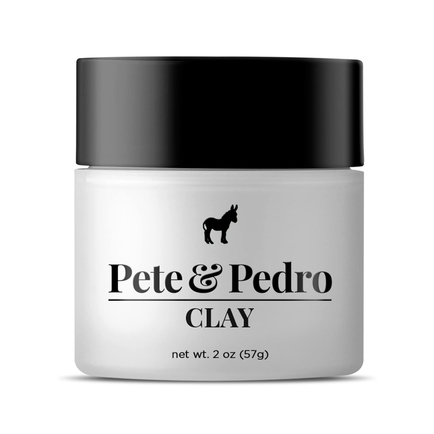 Pete & Pedro HAIR STYLING CLAY - Medium Hold, Matte Finish, Low Shine Styling Clay for Men, Ideal for Hairstyling Medium, Messy, Fine Thinning Hair Beauty & Personal Care Pete & Pedro