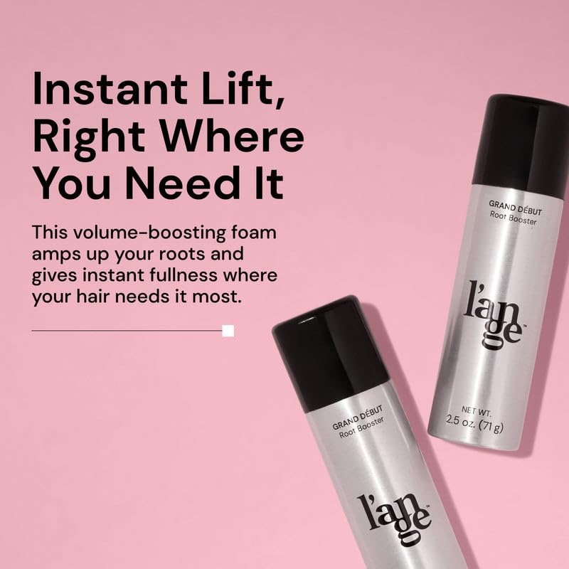 L'ANGE HAIR Grand Début Root Booster Hair | Thickening Spray Foam | Volumizes and Lifts Fine Hair | Strong Hold and Texture Styling Spray Beauty & Personal Care L'ANGE HAIR