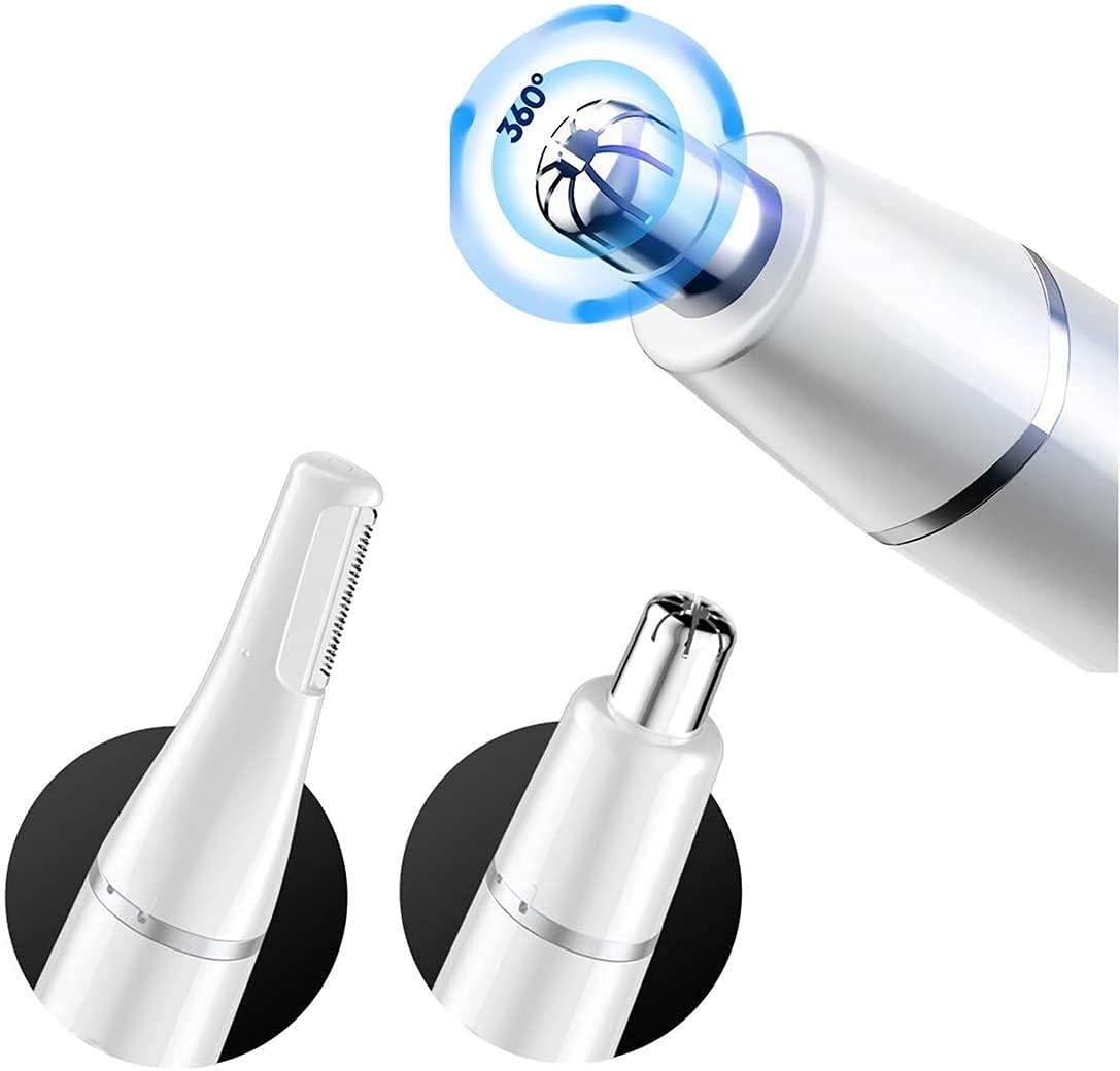 LEONYS Nose and Ear Hair Trimmer - Painless Precision Tool, Wet/Dry, Easy to Clean Beauty and Personal Care LEONYS