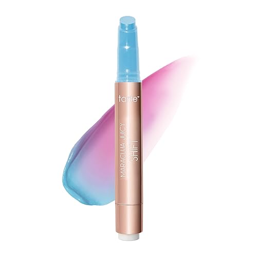 tarte maracuja juicy lip shift - Hydrating & Volumizing Lip Plumper Gloss Balm, Hyaluronic Acid, pH-Powered Plumping Lipgloss, High Shine Finish Beauty & Personal Care tarte