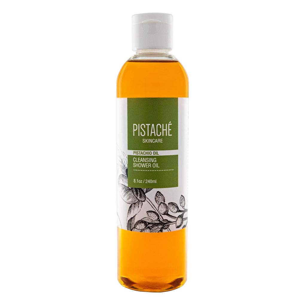 Pistaché Skincare Pistachio Oil Cleansing Shower Oil | Oil-to-Foam Formula | Moisturizing & Nourishing Body Wash with Vitamin E & Antioxidants, 8.1 oz Beauty & Personal Care Pistaché Skincare