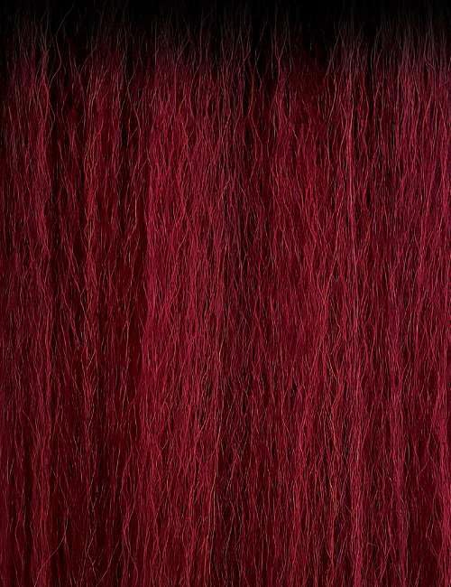 Outre Pretty Quick - Wrap Pony - Kinky Straight 28" (DR RED VELVET)