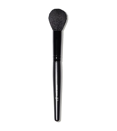 e.l.f. Blush Brush, Soft & Absorbent Makeup Brush For Pressed Or Loose Blush & Bronzer, Made With Synthetic Bristles Beauty & Personal Care e.l.f.