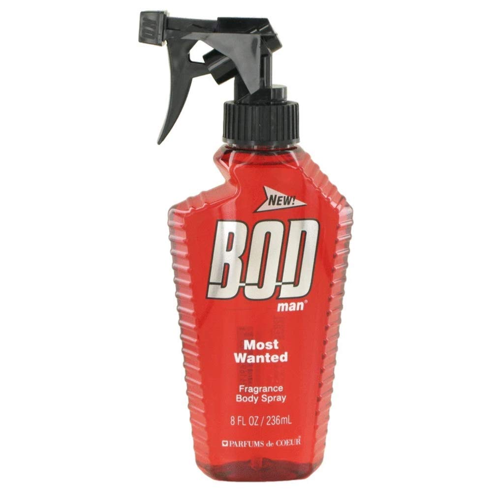 BOD man Fragrance Body Spray, Most Wanted, 8 fl oz Beauty & Personal Care BOD man