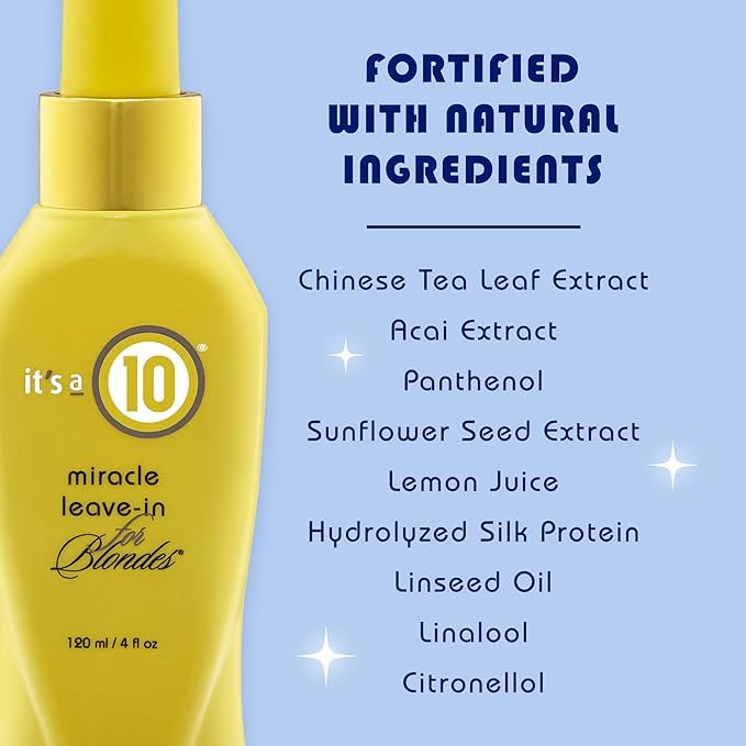 It's A 10 Miracle Leave-In For Blondes 10 Oz Beauty & Personal Care It's a 10 Haircare