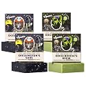 Dr. Squatch Nightmare Before Christmas Collection - Natural 4 Soap Gift Set - Cold Process Soap with No Harsh Chemicals - Skellington Suds, Oogie Beauty & Personal Care Dr. Squatch